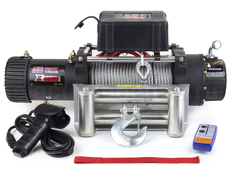 Лебедка электрическая скоростная Master Winch X8288 12в