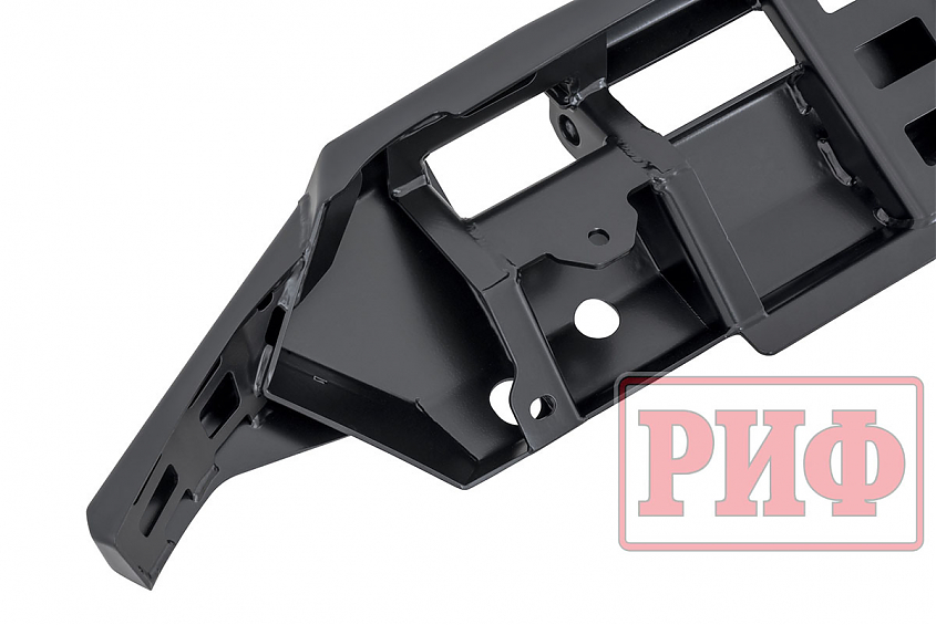 Бампер РИФ силовой передний Mitsubishi Pajero Sport 2021+ с фаркопом