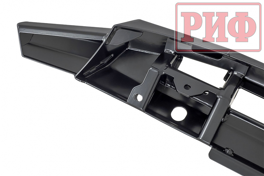 Бампер РИФ силовой передний Mitsubishi Pajero Sport 2015-2020 с фаркопом и защитой радиатора