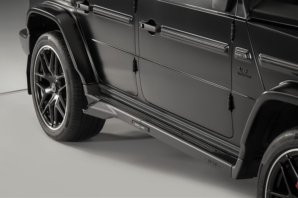 Пороги защитные с выхлопной системой Norlund для Mercedes-benz G-class Gelandewagen G63 2018+