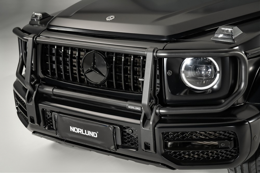 Бампер передний защитный Norlund для Mercedes-benz G-class Gelandewagen 2018+