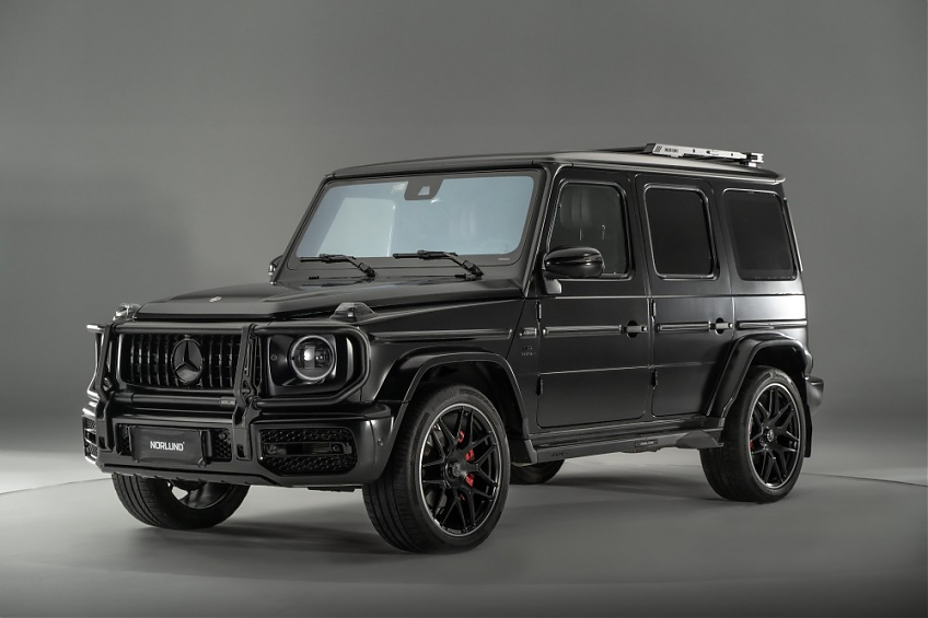 Бампер передний защитный Norlund для Mercedes-benz G-class Gelandewagen 2018+