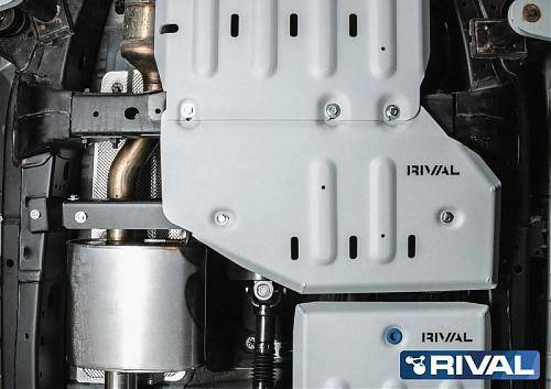 Защита РК силовая Rival для Tank 300 Алюминий 6мм 