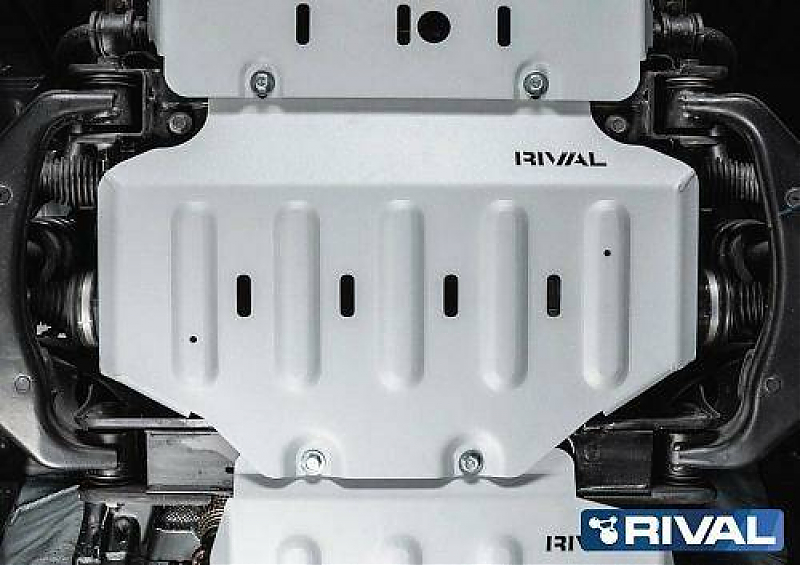 Защита картера силовая Rival для Tank 300 Алюминий 6мм 