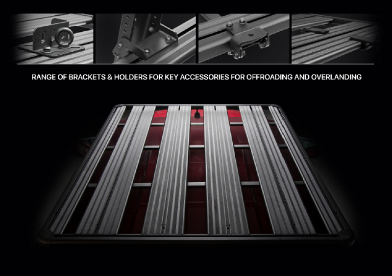 Багажник алюминиевый (платформа с креплением) Rival 1955x1270 для Land Rover Defender 110 NEW 2020-