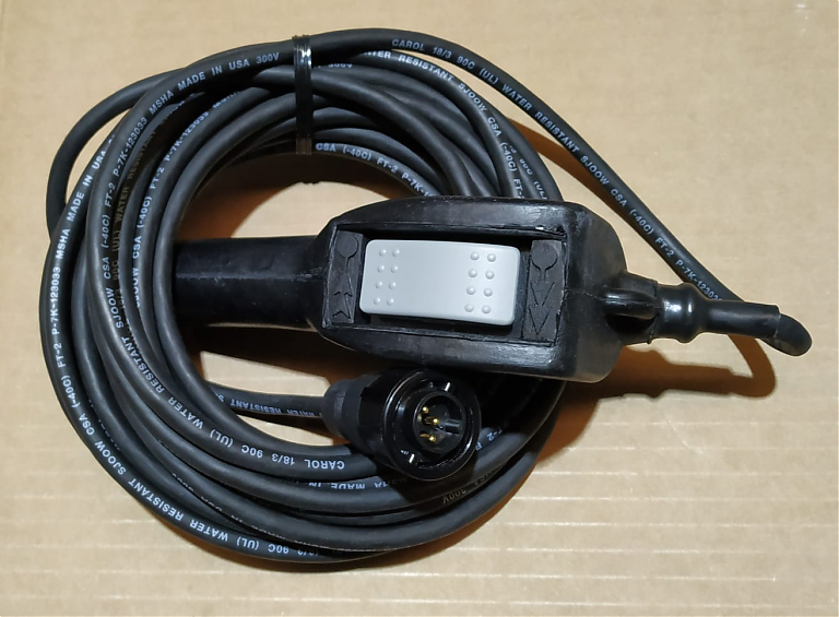 пульт  управления индустриальной лебедки Warn Industrial  12DC, 9 DC 10m