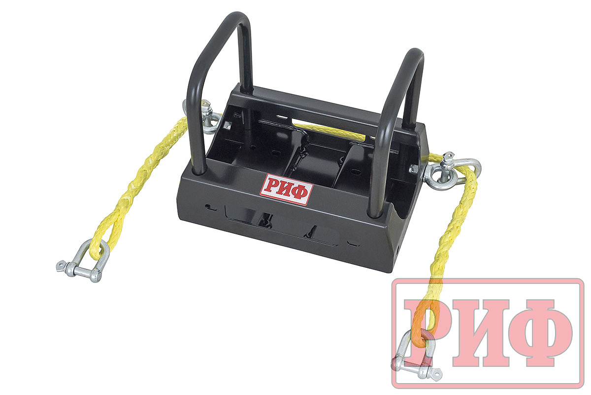 Площадка съёмная РИФ для переносной лебёдки синтетические троса Площадка съёмная РИФ для переносной лебёдки синтетические троса