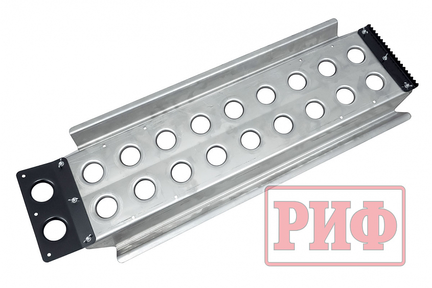 Сенд-траки (аппарели) РИФ 118x48 см алюминиевые усиленные (2 шт.)