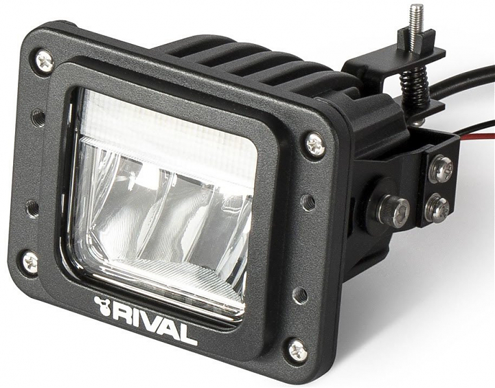 Передние LED фонари Osram для силовых бамперов Rival, ближний, противотуманный свет, ходовые огни (комплект 2шт.)