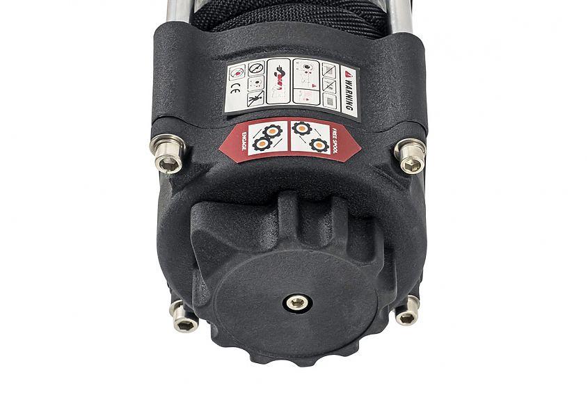 Лебёдка электрическая для квадроцикла Runva 3500A lbs 1588 кг (синтетический трос)