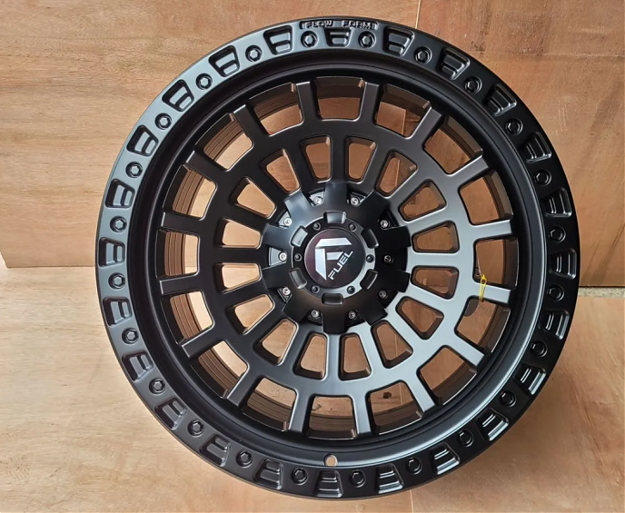 ДИСК АВТОМОБИЛЬНЫЙ АЛЮМИНИЕВЫЙ ЛИТОЙ Fuel Zephyr (РЕПЛИКА) R20Х9 ET+10 6X139.7 6X135 ЦО-110 Черный матовый