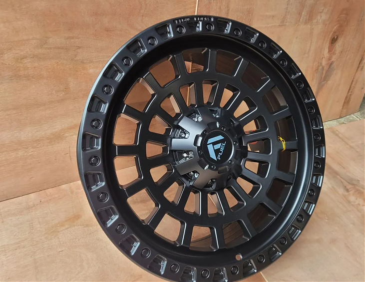 ДИСК АВТОМОБИЛЬНЫЙ АЛЮМИНИЕВЫЙ ЛИТОЙ Fuel Zephyr (РЕПЛИКА) R20Х9 ET+10 6X139.7 6X135 ЦО-110 Черный матовый