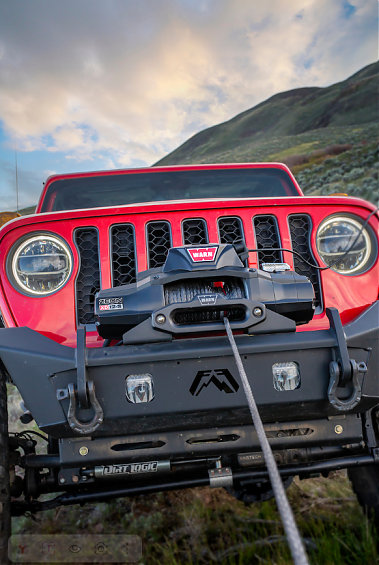 Лебедка  автомобильная электрическая Лебедка WARN ZEON XD 12-S синтетический трос с bluetooth управлением