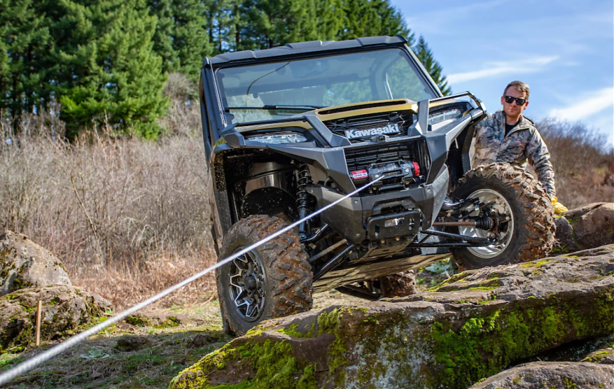 Лебедка для UTV вездехода WARN R 60-S (2.722 кг) и легких внедорожников