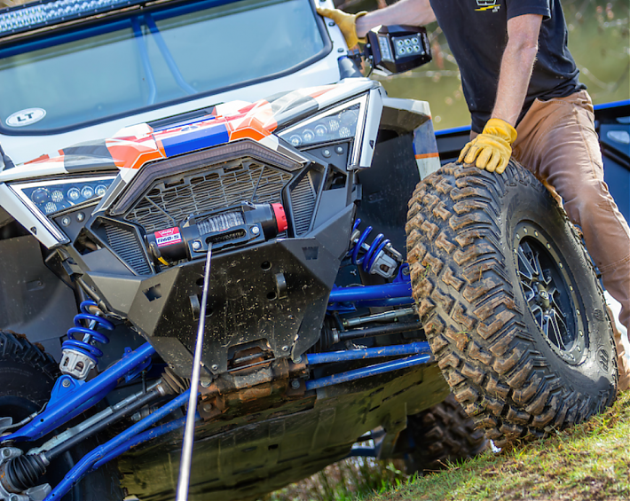 Лебедка для UTV вездехода WARN R 60-S (2.722 кг) и легких внедорожников