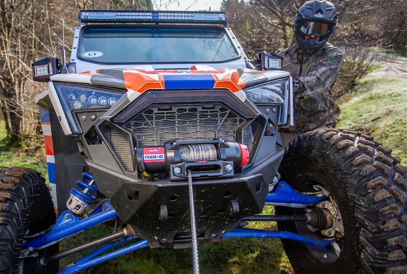 Лебедка для UTV вездехода WARN R 60-S (2.722 кг) и легких внедорожников