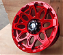 ДИСК АВТОМОБИЛЬНЫЙ АЛЮМИНИЕВЫЙ ЛИТОЙ FUEL MODEL (РЕПЛИКА) 17Х9 ET+10 6X139.7 ЦО-110,1 Красные
