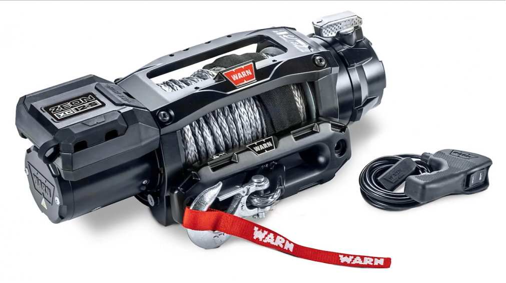Лебедка  автомобильная электрическая Лебедка WARN ZEON XC 12-S с беспроводным Bluetooth управлением
