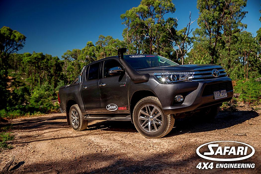 Шноркель ARB Safari для Toyota Hilux Revo 2015+ 2.8L Diesel 1GD-FTV WIDE BODY