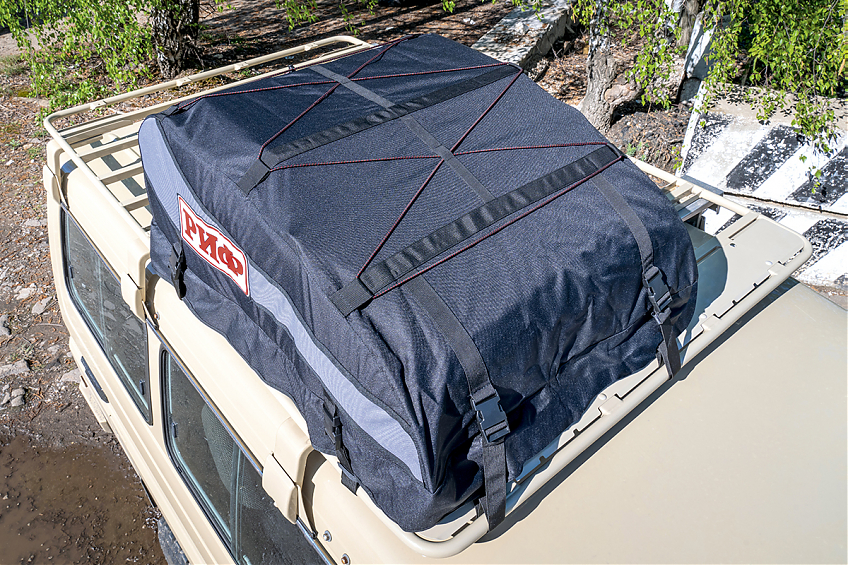 Бокс автомобильный на крышу РИФ мягкий (98x73.5x32 см)
