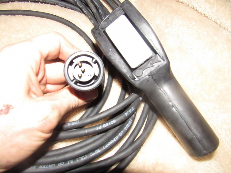 пульт  управления индустриальной лебедки Warn Industrial  12DC, 9 DC 10m