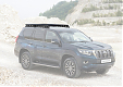 Багажник алюминиевый (платформа с креплением) Rival для Toyota Land Cruiser 150 и Lexus GX