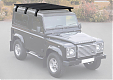 Багажник алюминиевый (платформа с креплением) Rival 1955x1430 для Land Rover Defender 90 1990 - 2016