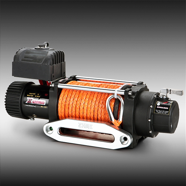 Лебедка автомобильная MASTER WINCH X12500S - 12v (тяговое усилие до 5670 кг.) с синтетическим тросом Лебедка автомобильная MASTER WINCH X12500S - 12v (тяговое усилие до 5670 кг.) с синтетическим тросом