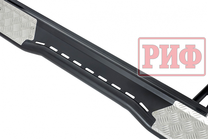 Пороги РИФ силовые для Toyota Hilux 2015+