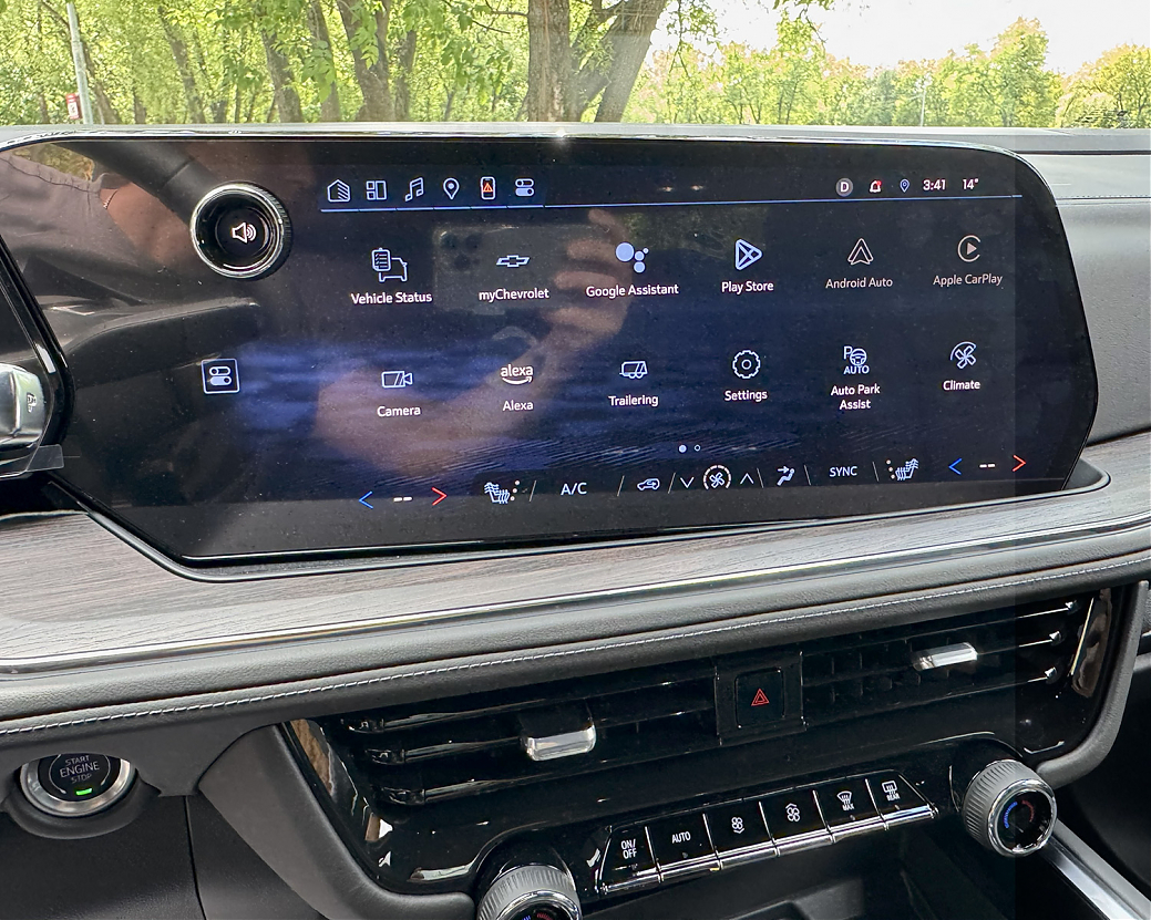 CHEVROLET ТАНОЕ, рестайлинг 2025 года