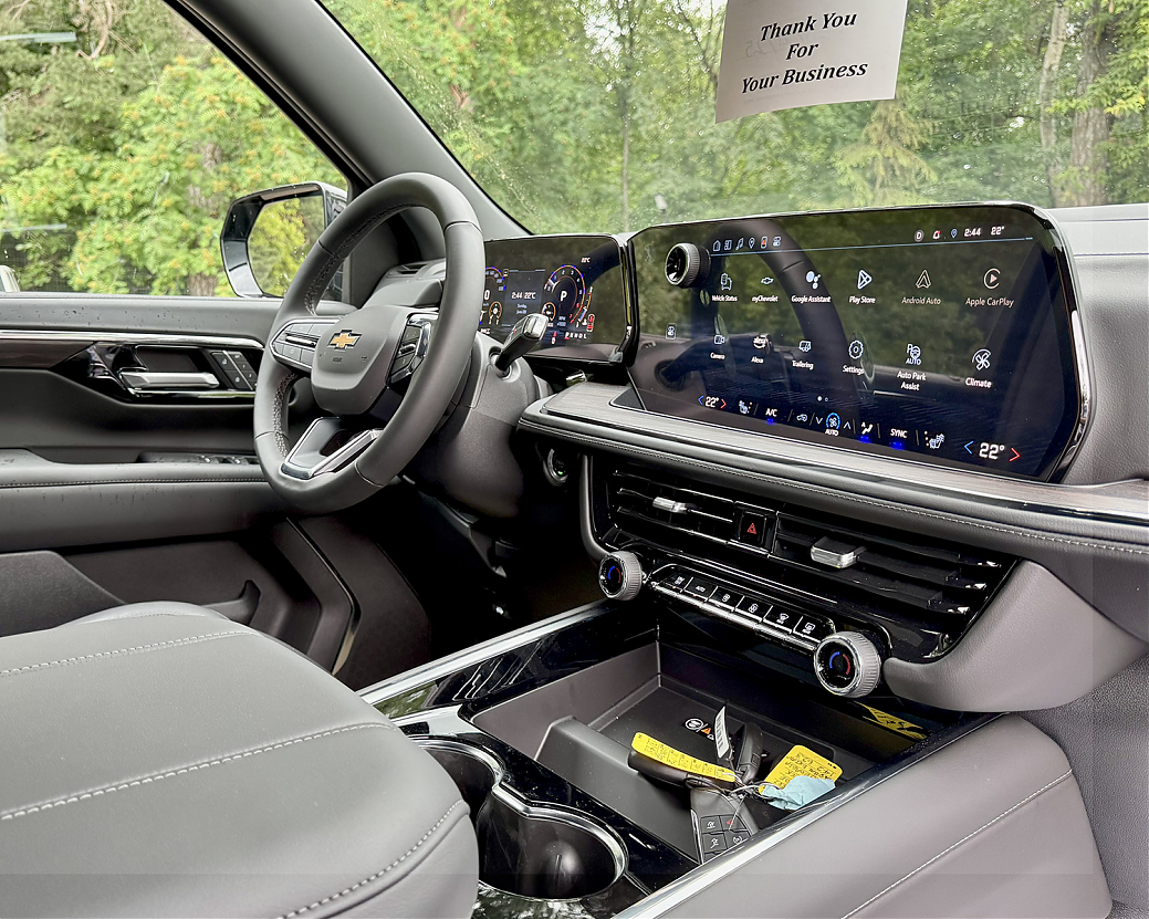 CHEVROLET ТАНОЕ, рестайлинг 2025 года